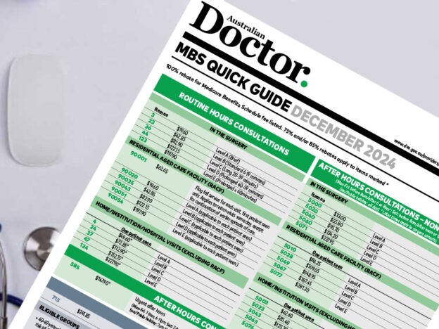 MBS Listing | AusDoc