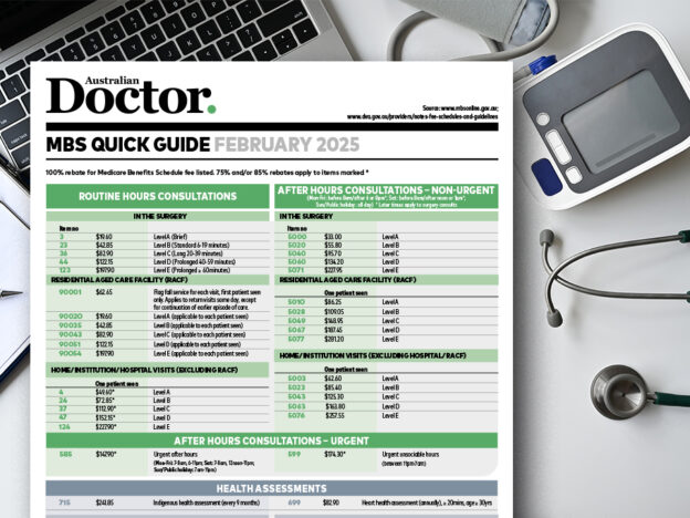 MBS Listing | AusDoc