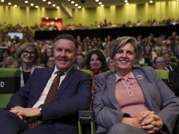 Mark Butler and Adjunct Professor Kathryn Zeitz.