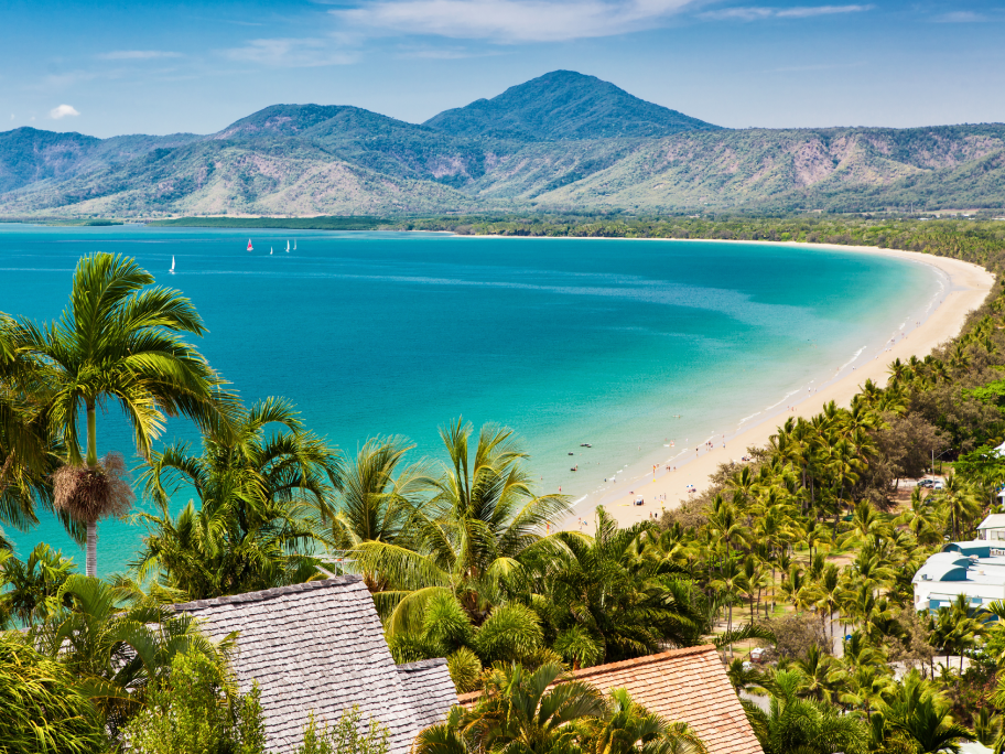 Port Douglas in tropical Queensland. Dreamstime.